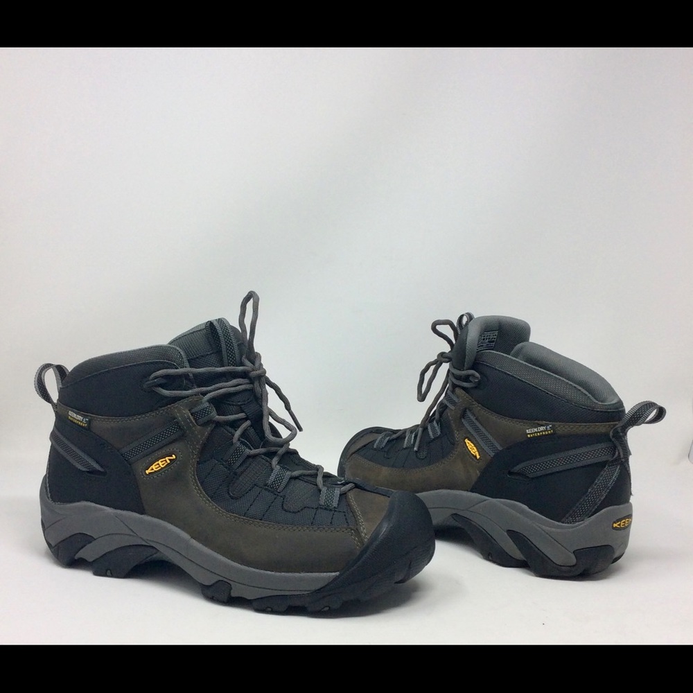 Keen men’s hiking boots keen dry waterproof size 9